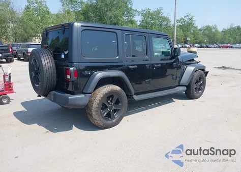 2021 Jeep Wrangler Unlimited Sport Altitude 4X4 из США, поврежденный, VIN 1C4HJXDG5MW808329